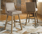 Tallenger - Tabouret de bar haut pivotant (2/boîte)
