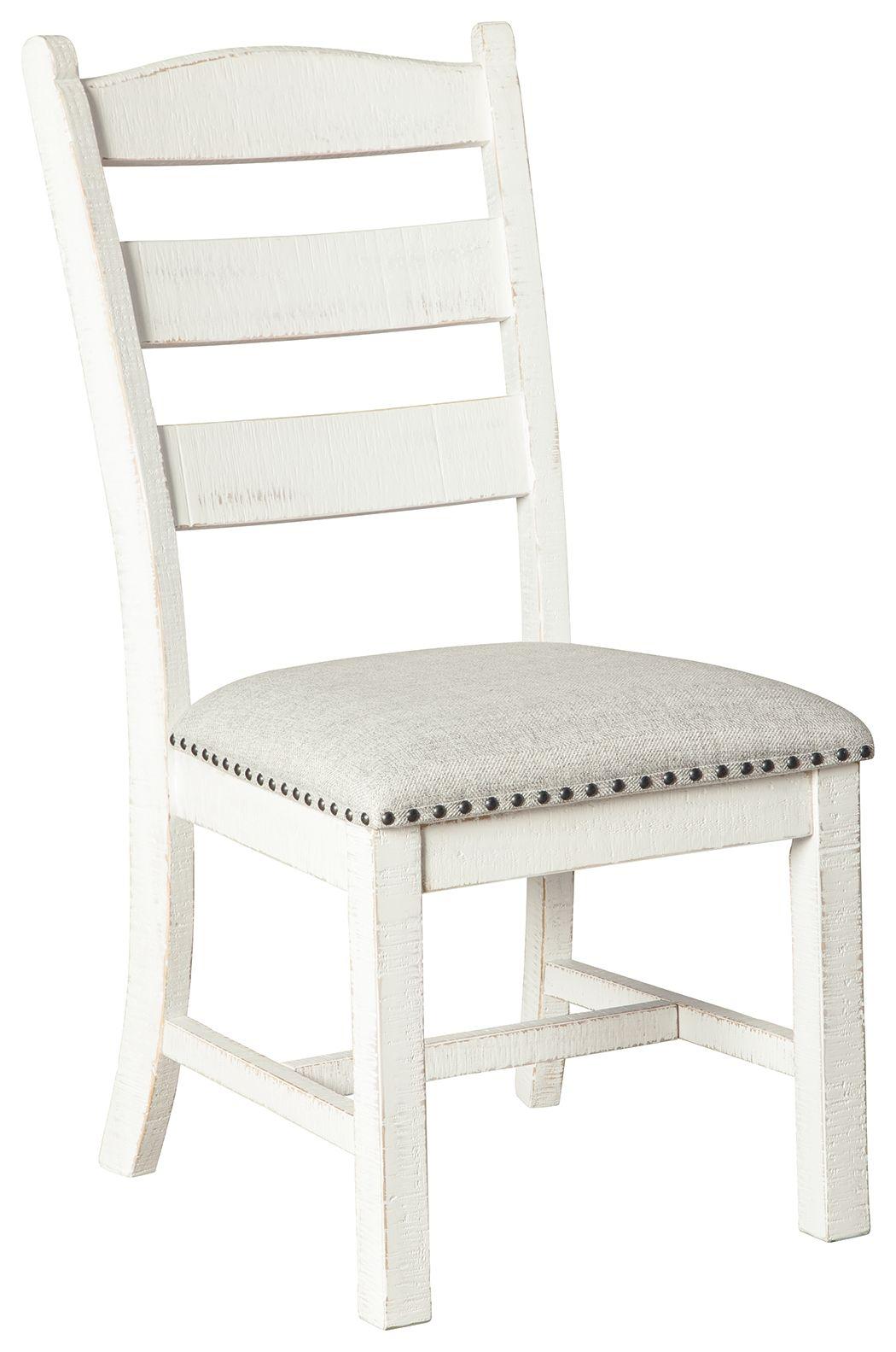 Valebeck - Chaise de salle à manger en tissu (2 pièces)