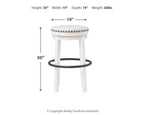 Valebeck - Tabouret haut pivotant (1/cn)