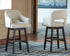 Tallenger - Tabouret de bar haut pivotant (2/boîte)