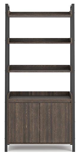 Bibliothèque Zendex brun foncé 72