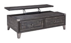 Todoe - Table basse à plateau relevable