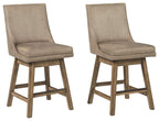 Tallenger - Tabouret de bar pivotant Uph (2/cn)