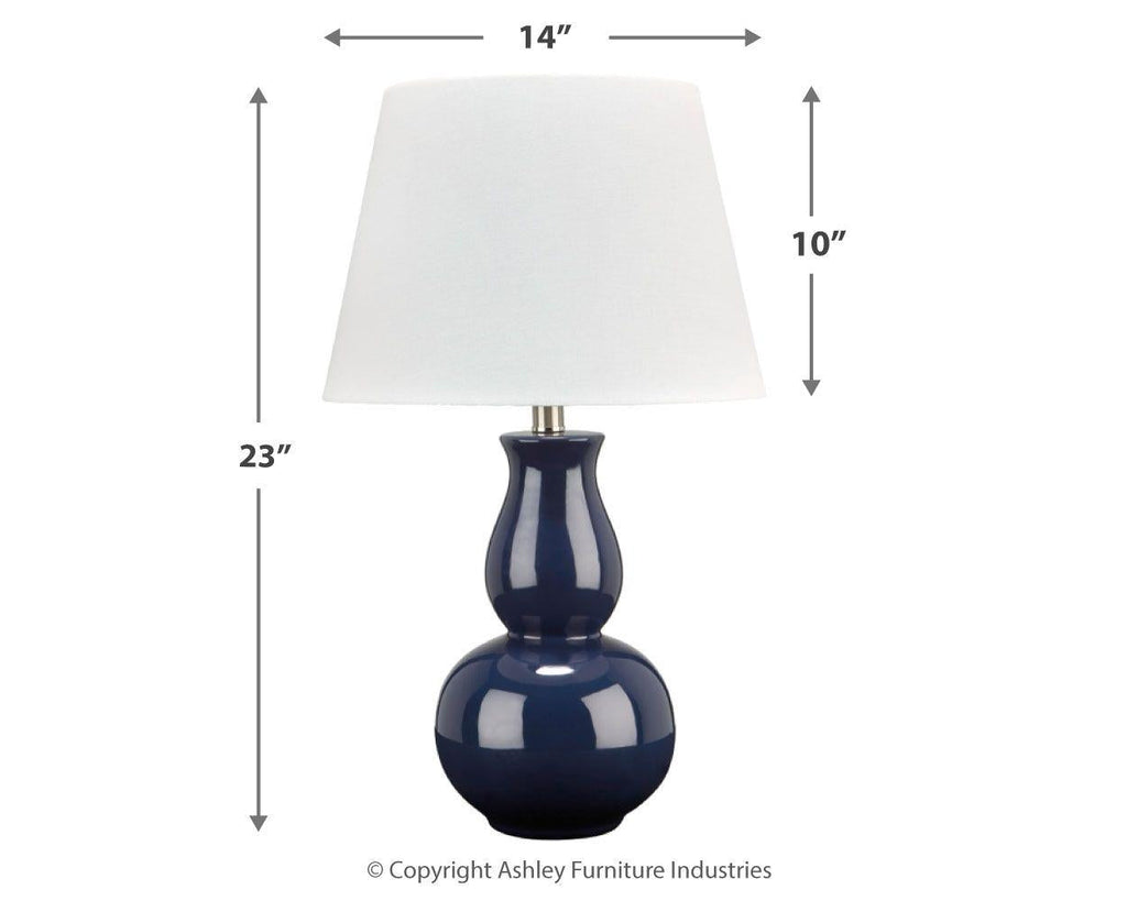Zellrock - Lampe de table en céramique (1/cn)
