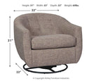 Upshur - Fauteuil d'appoint pivotant