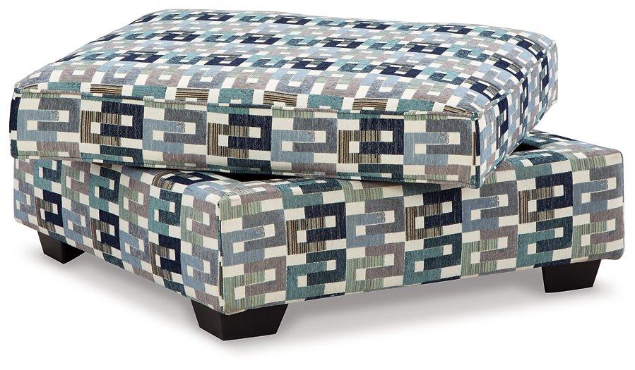 Pouf Valerano avec rangement