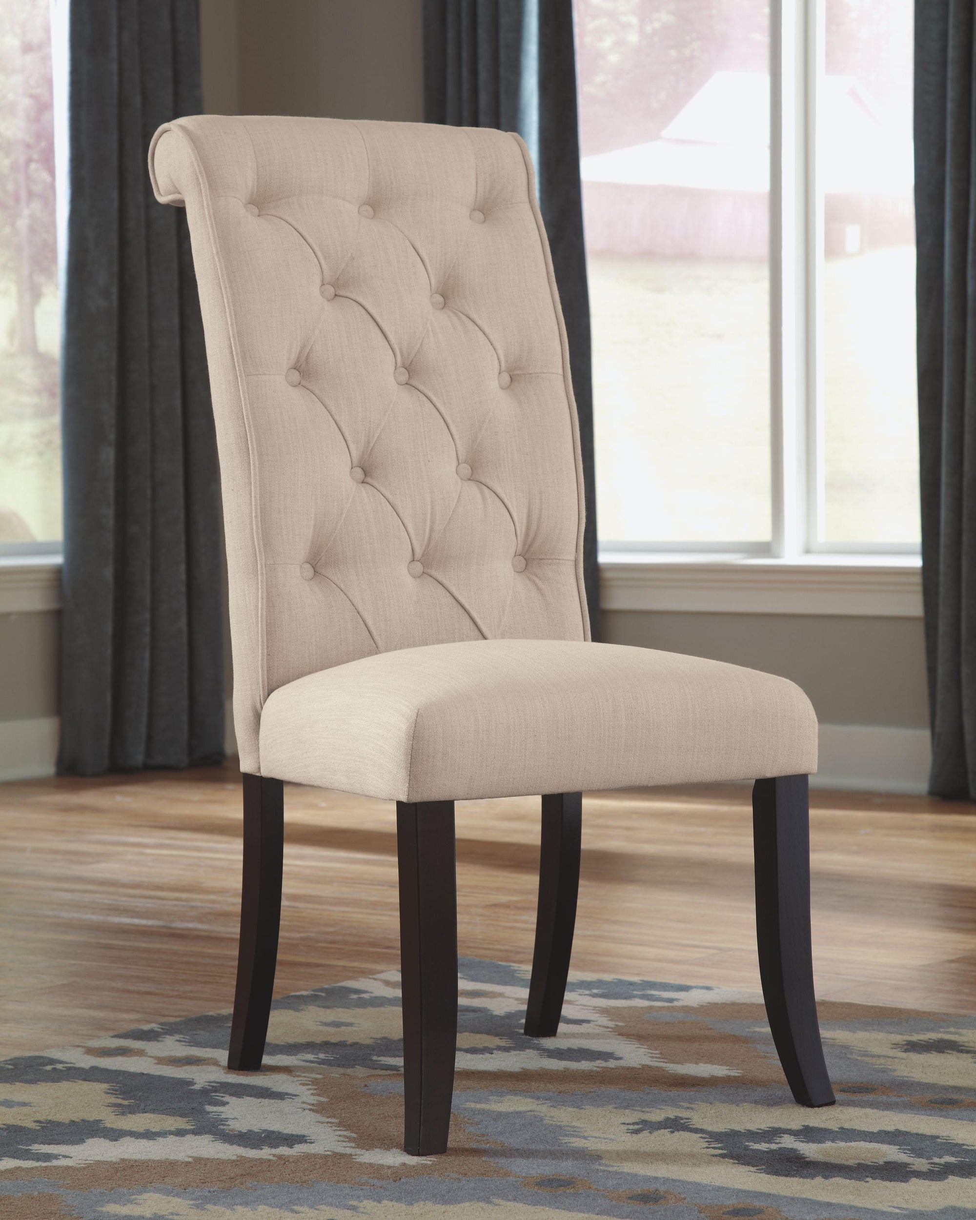Tripton - Chaise d'appoint de salle à manger (2/cn)