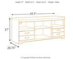 Trinell - Meuble TV LG avec option cheminée