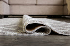 Tapis Wadehall gris/ivoire 5' x 7'