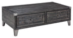 Todoe - Table basse à plateau relevable