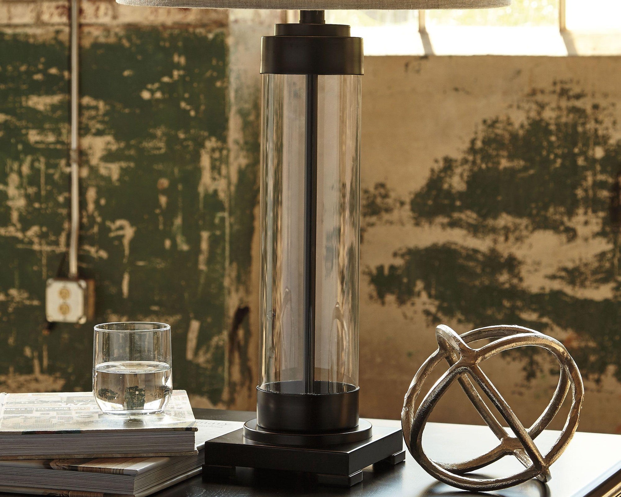 Talar - Lampe de table en verre (1/cn)