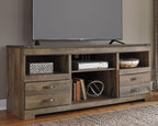 Trinell - Meuble TV LG avec option cheminée