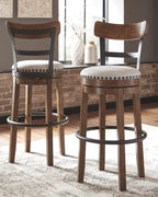 Valebeck - Tabouret de bar haut pivotant (1/cn)