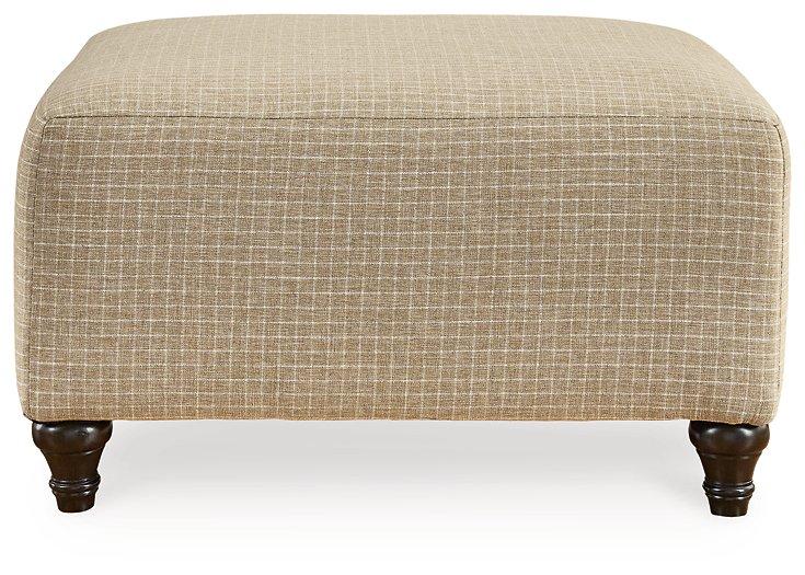 Pouf d'appoint surdimensionné en grès Valerani