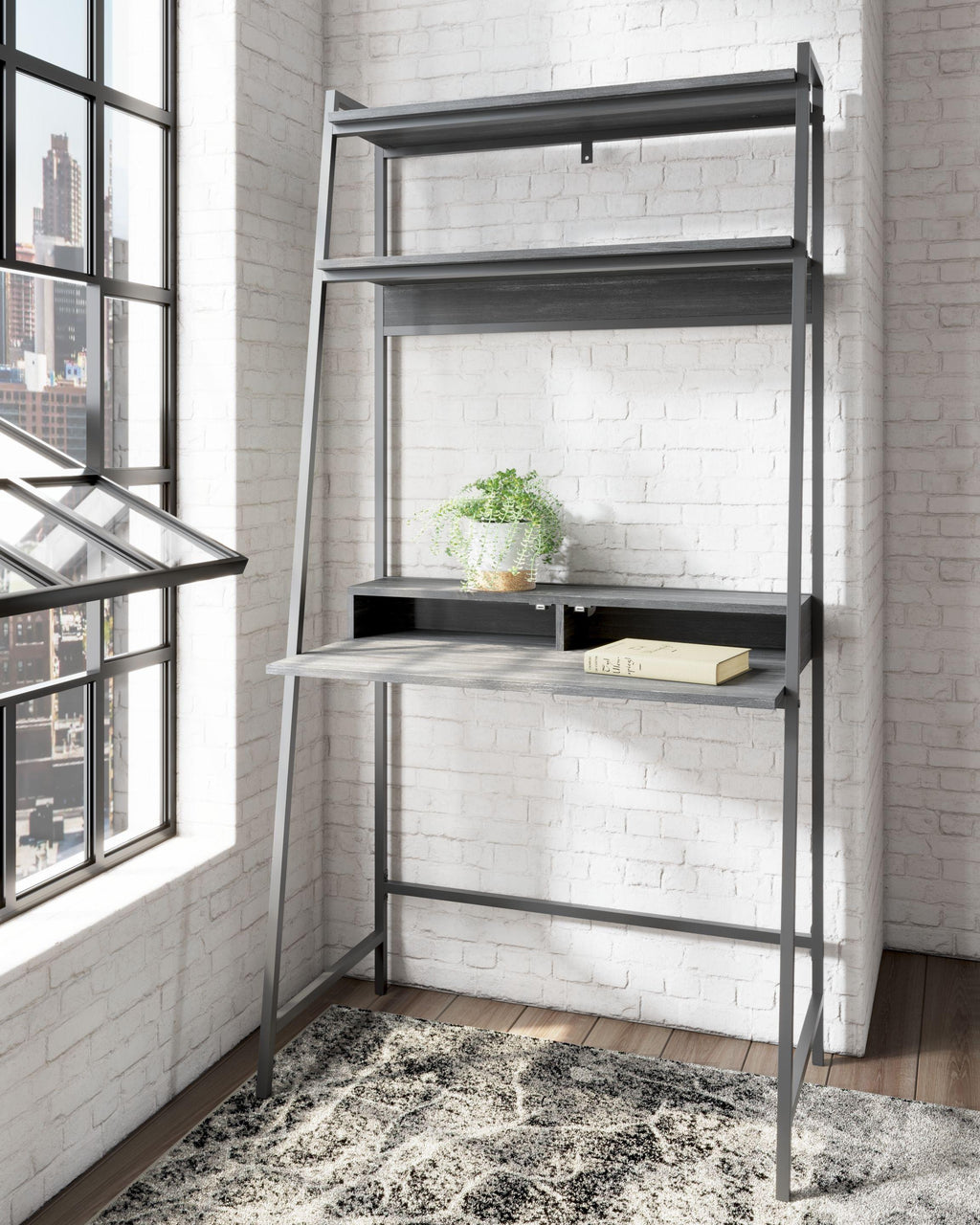Yarlow - Bureau et étagère pour la maison