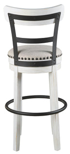 Valebeck - Tabouret de bar haut pivotant (1/cn)