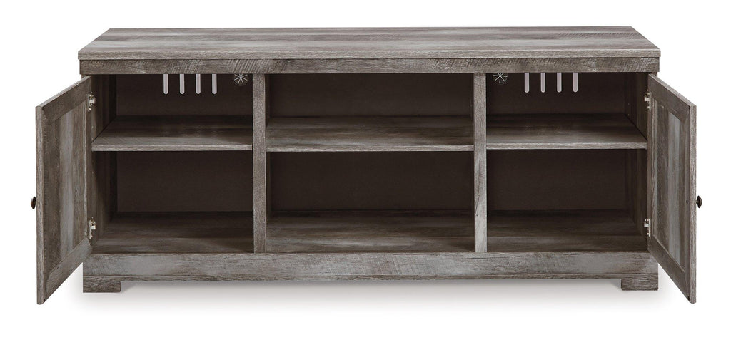 Meuble TV Wynnlow 63 avec foyer électrique