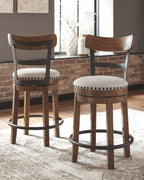 Valebeck - Tabouret de bar pivotant Uph (1/cn)
