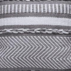 Coussin Yarnley gris/blanc (lot de 4)