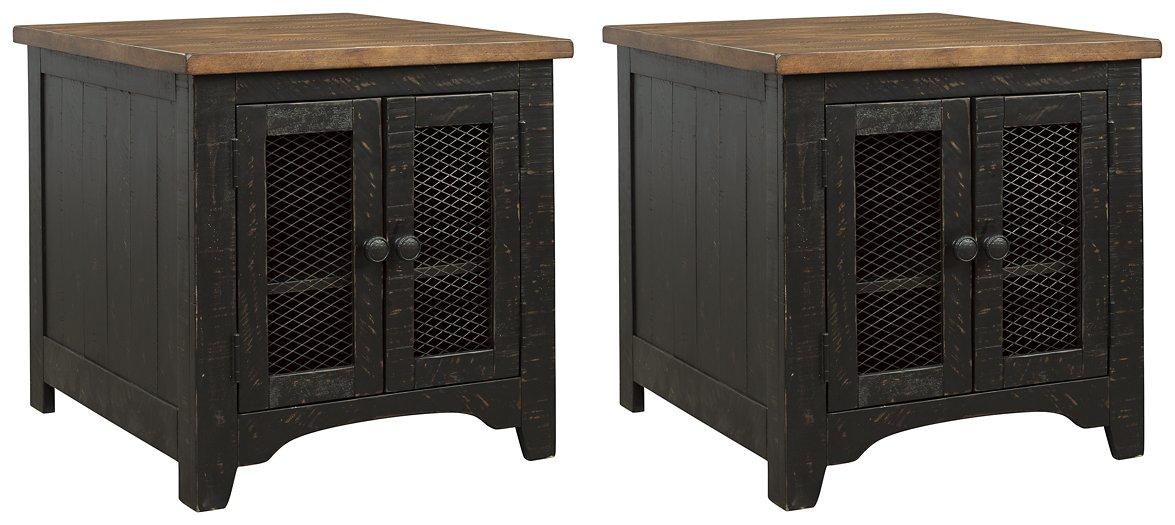 Ensemble de tables d'appoint Valebeck 2 pièces