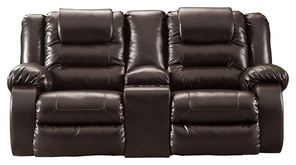 Vacherie - Causeuse double avec console