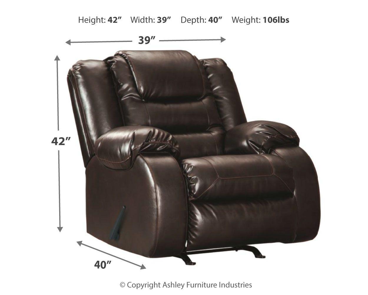 Vacherie - Fauteuil inclinable à bascule