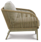 Chaise longue Swiss Valley avec coussin (lot de 2)
