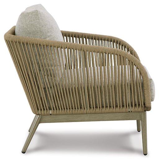 Chaise longue Swiss Valley avec coussin (lot de 2)