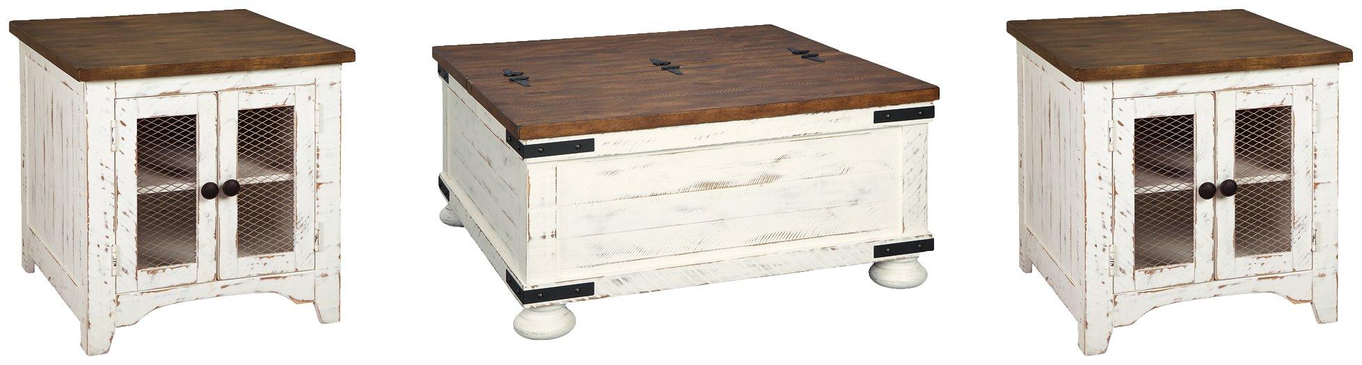 Ensemble de tables d'appoint Wystfield 3 pièces