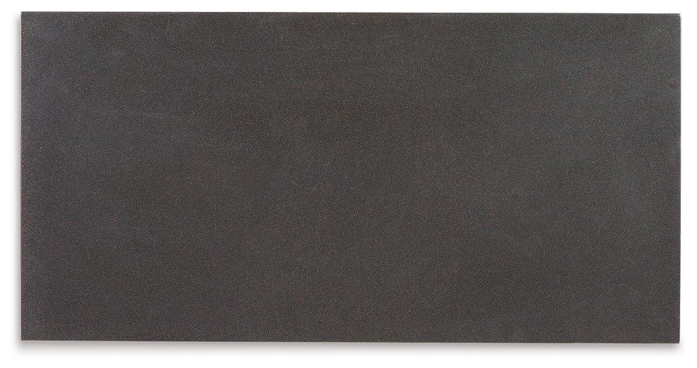 Ensemble de 4 chaises et table d'extérieur marron foncé Zariyah