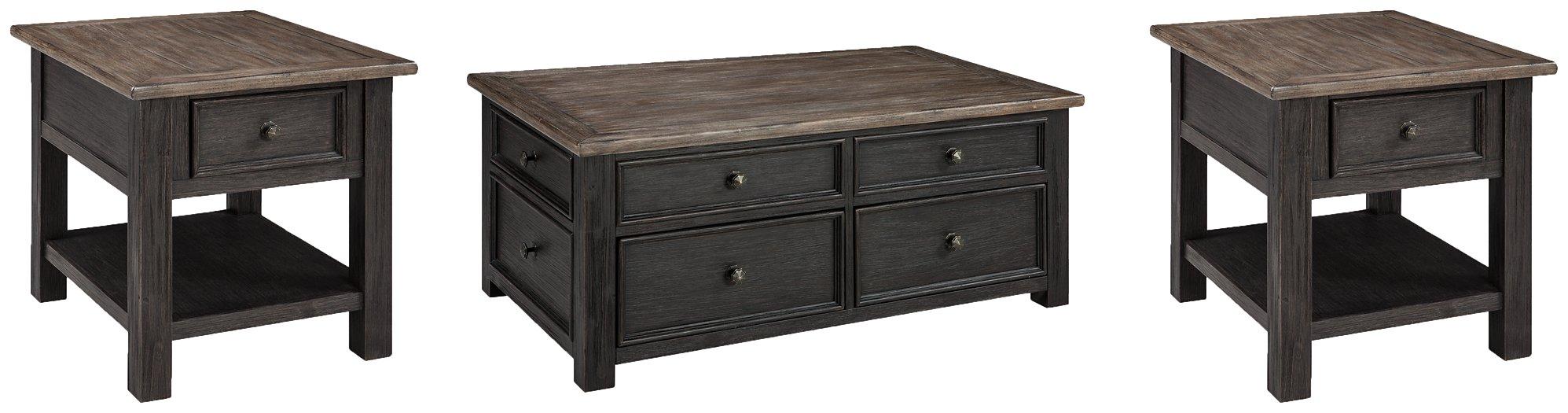Ensemble de tables d'appoint 3 pièces Tyler Creek