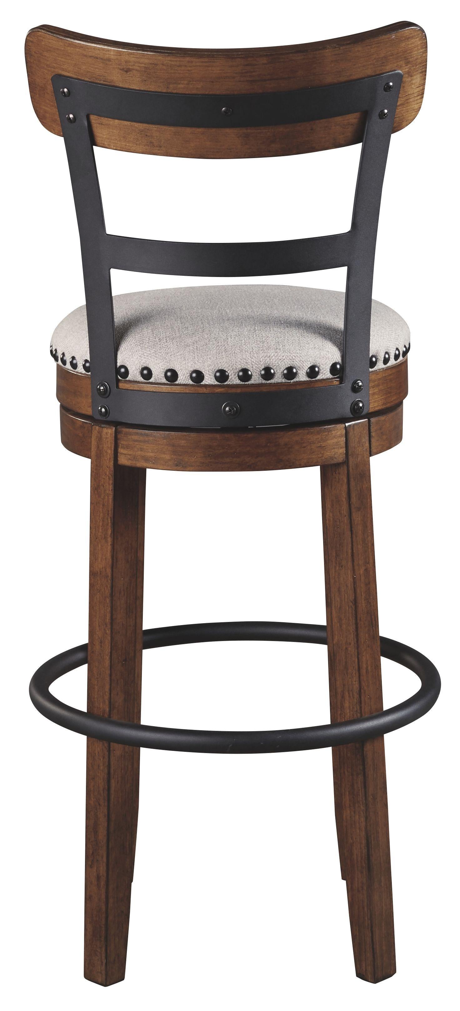 Valebeck - Tabouret de bar haut pivotant (1/cn)