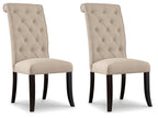 Ensemble de 2 chaises de salle à manger Tripton