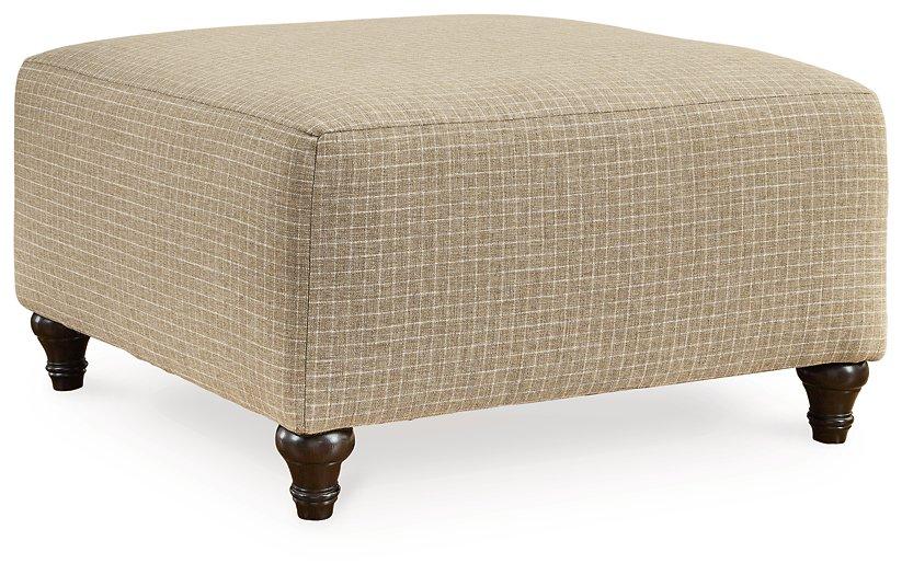 Pouf d'appoint surdimensionné en grès Valerani