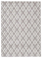 Tapis Wadehall gris/ivoire 5' x 7'