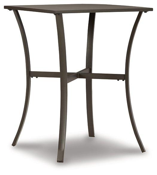 Ensemble de table de comptoir Tianna brun foncé