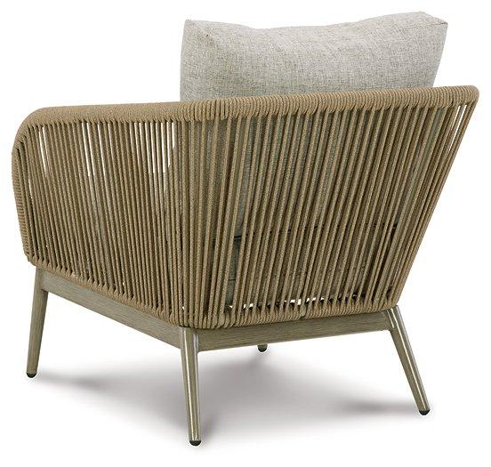 Chaise longue Swiss Valley avec coussin (lot de 2)