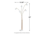 Taliya - Lampe à arc métallique (1/cn)