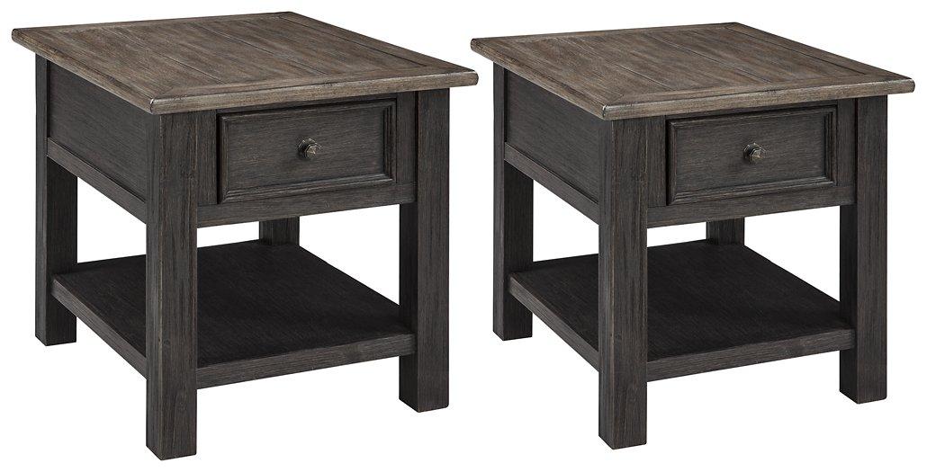 Ensemble de tables d'appoint 2 pièces Tyler Creek