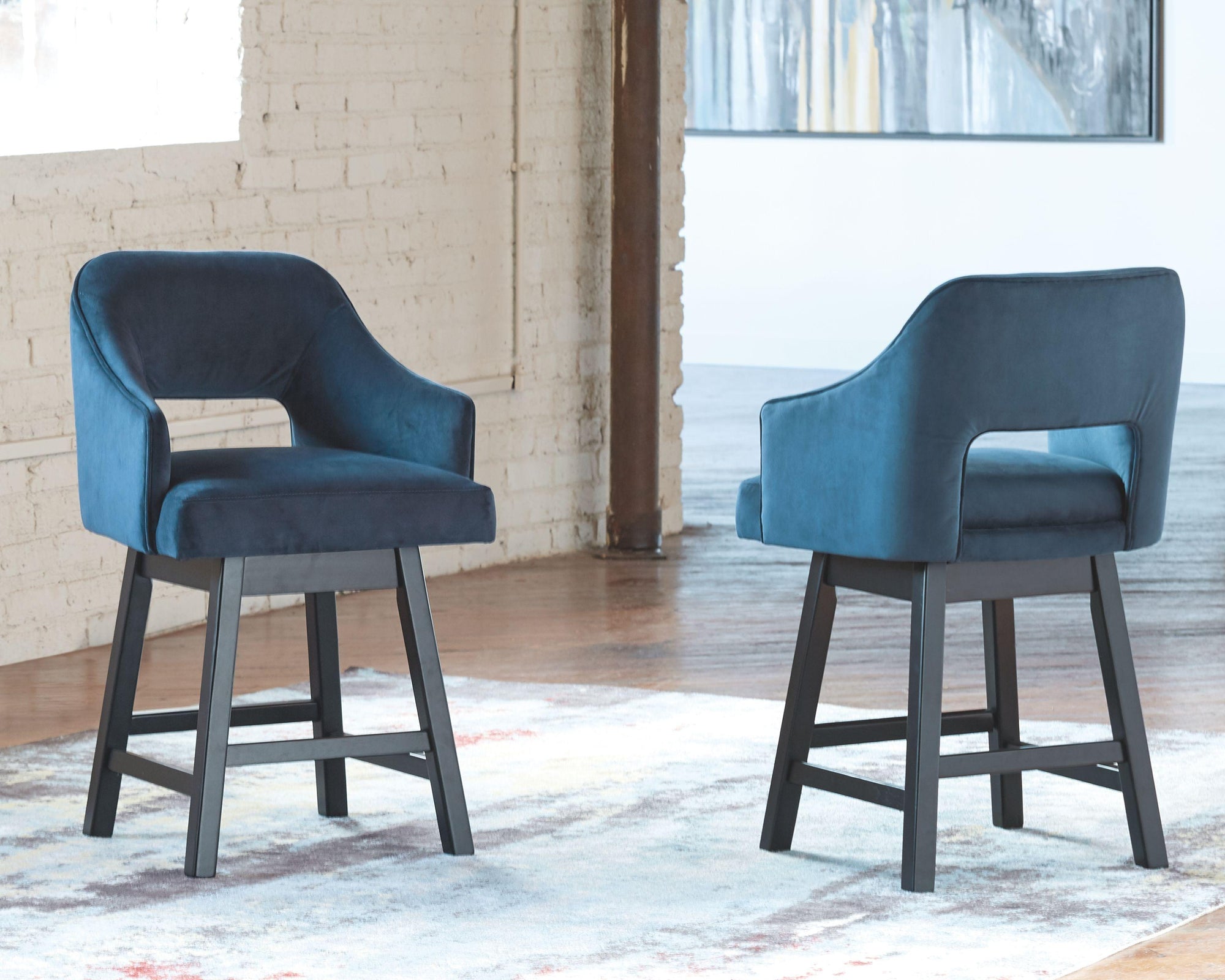 Tallenger - Tabouret de bar pivotant Uph (2/cn)