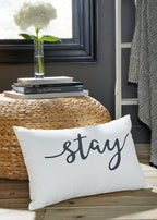 Coussin Tannerton blanc/noir (lot de 4)
