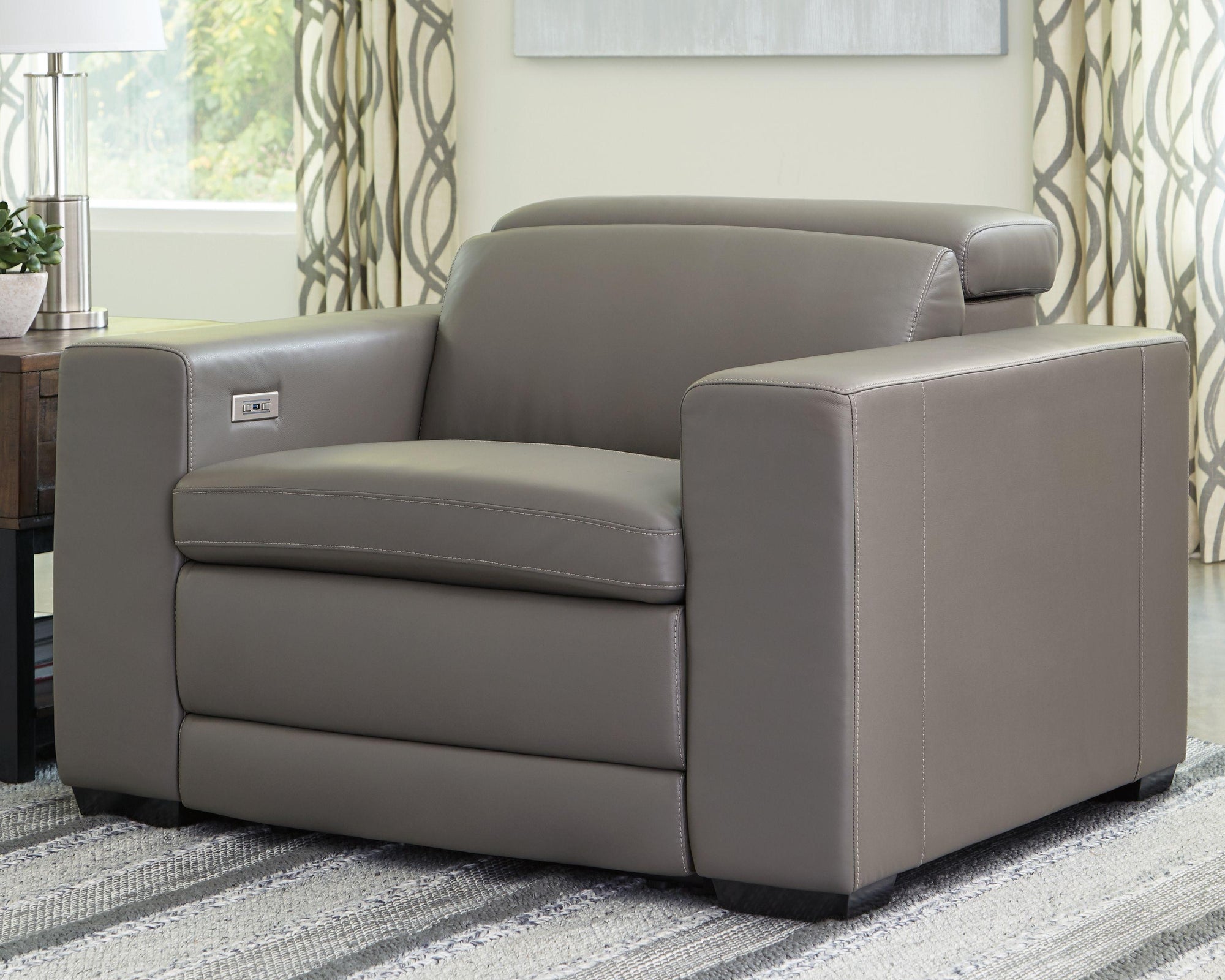 Texline - Fauteuil inclinable électrique avec appui-tête réglable