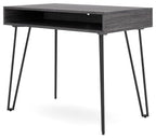 Strumford - Bureau à domicile avec 1 espace de rangement ouvert
