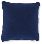 Coussin Yarnley bleu marine/blanc (lot de 4)