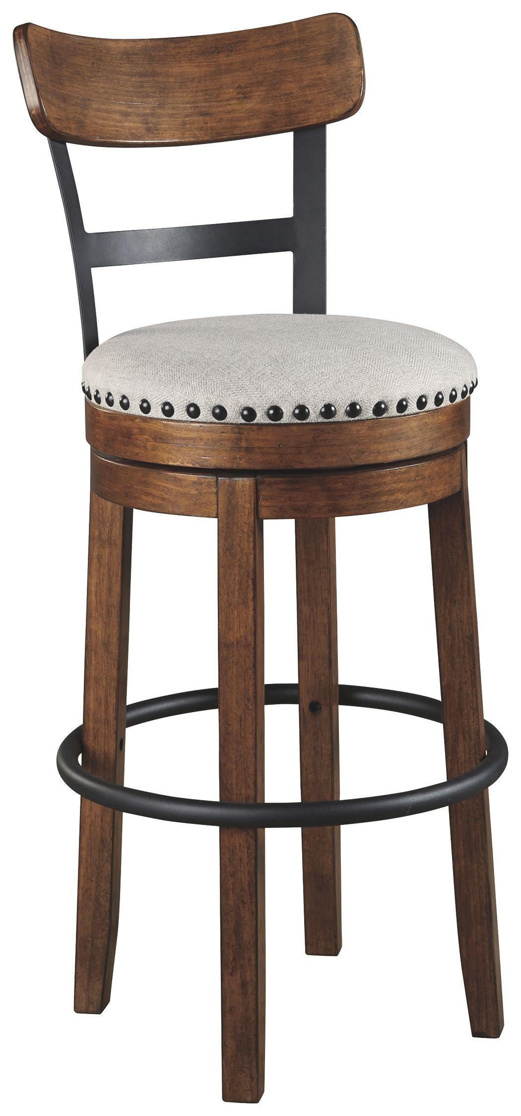 Valebeck - Tabouret de bar haut pivotant (1/cn)