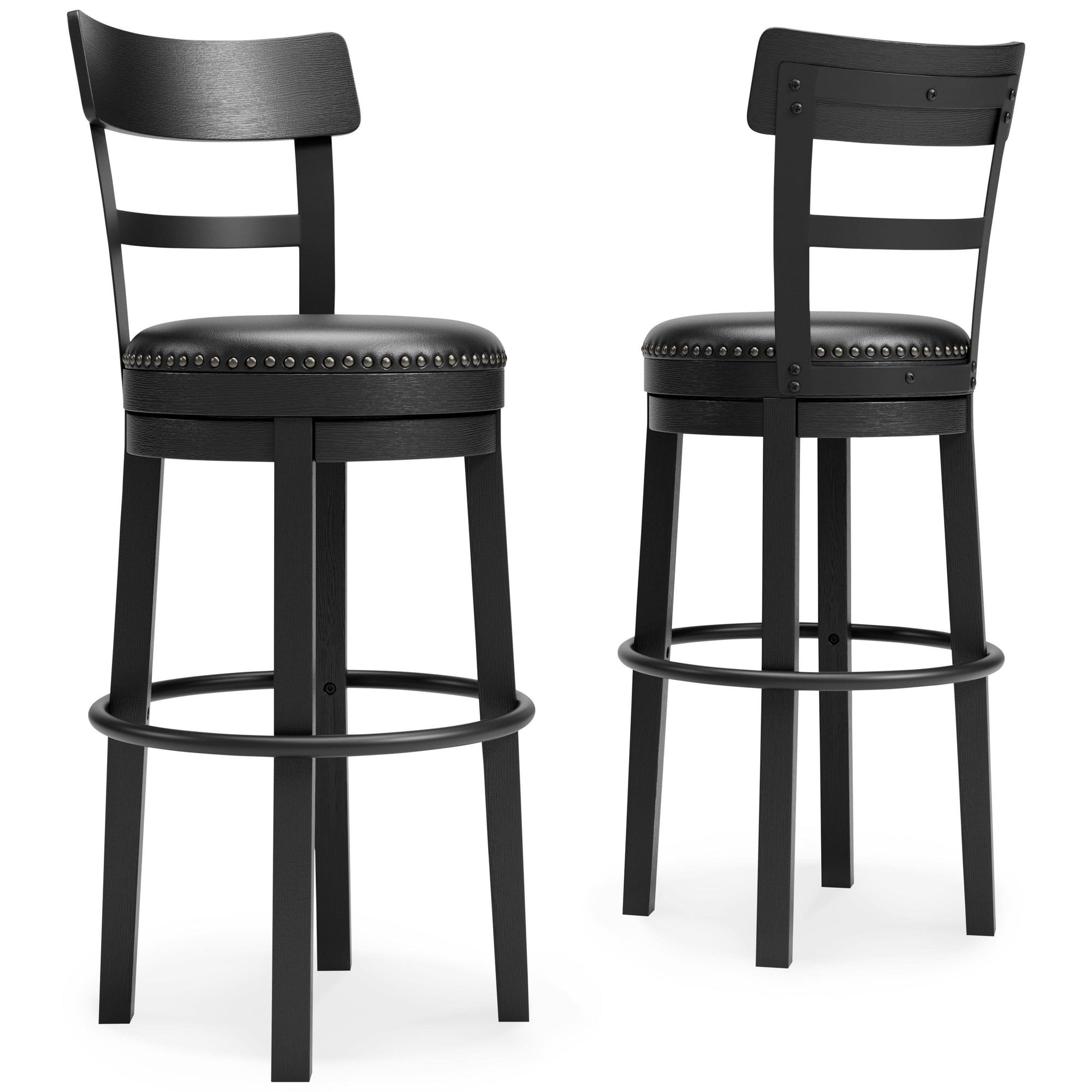 Valebeck - Tabouret de bar haut pivotant (1/cn)