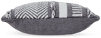 Oreiller Yarnley gris/blanc