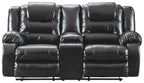 Vacherie - Causeuse double avec console