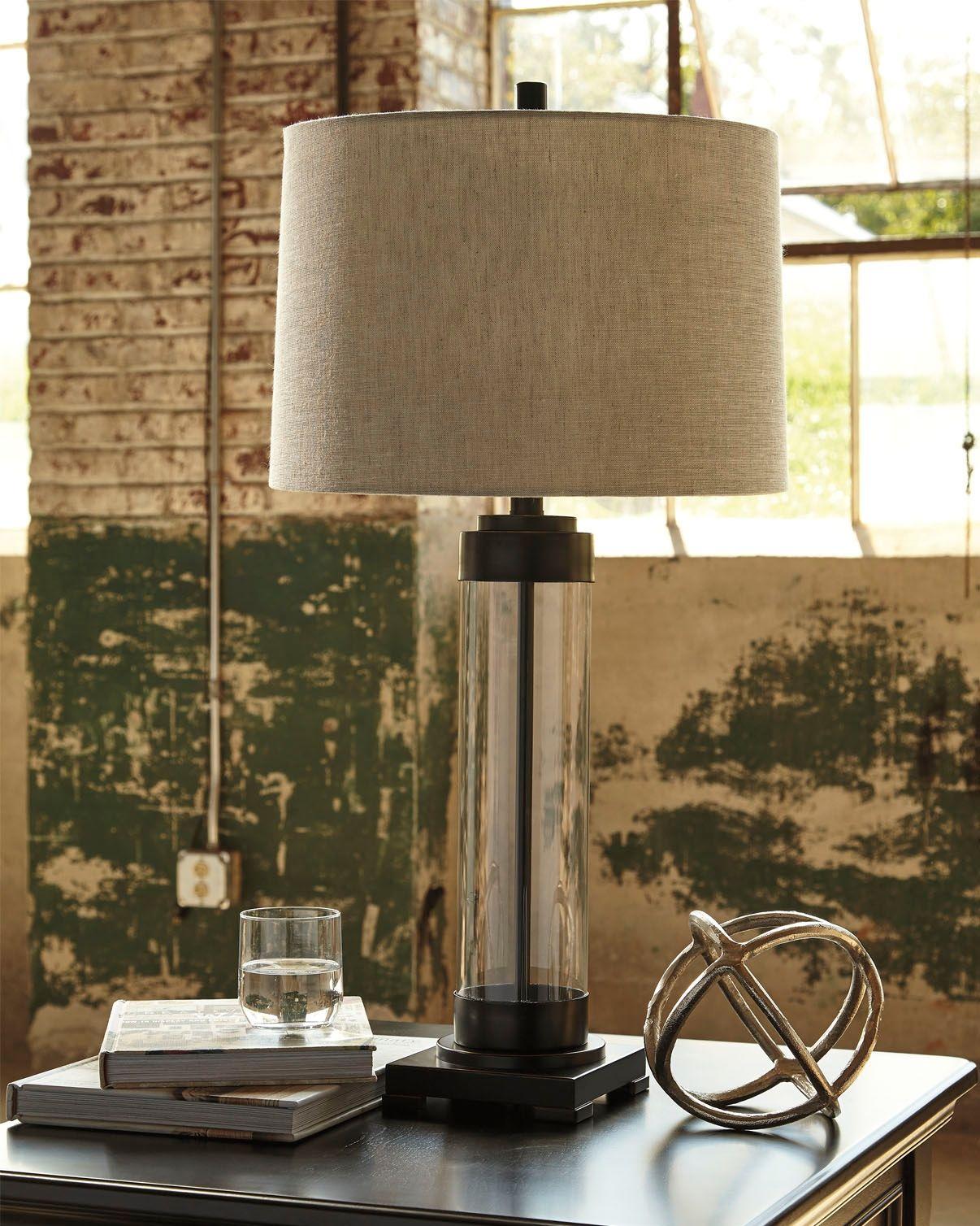 Talar - Lampe de table en verre (1/cn)