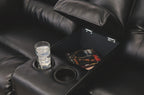 Vacherie - Causeuse double avec console